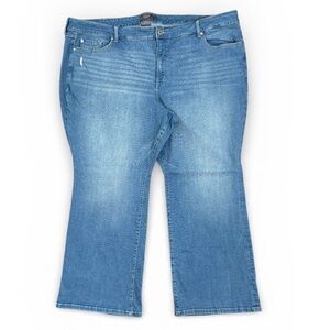 Torrid Bombshell Mid Rise Slim Boot Jeans Womens 30R Premium Stretch Denim